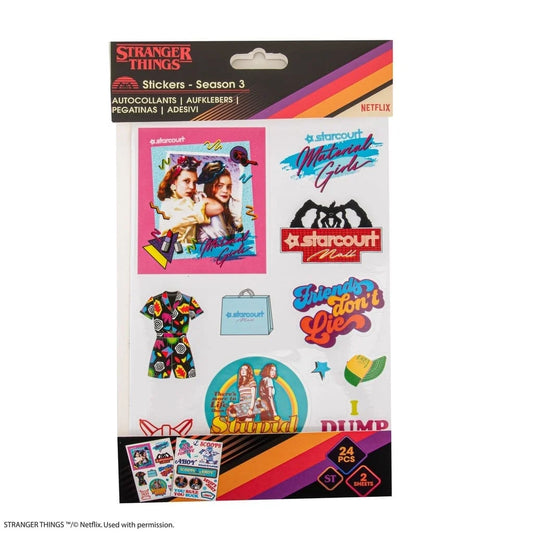 Stranger Things Stickers Season 3 CR5283