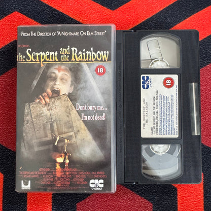 The Serpent and the Rainbow VHS Video (1988) VHR1362