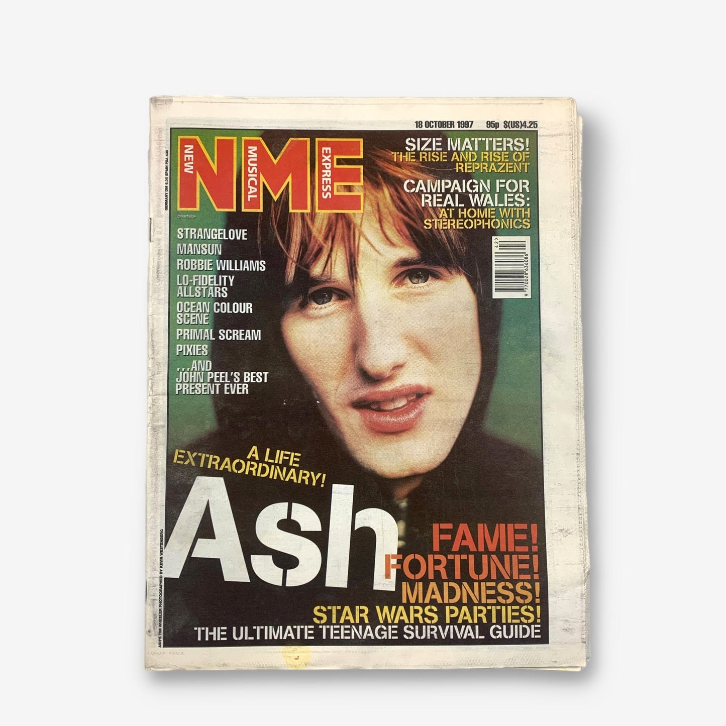 1997 Ash - A Life Extraordinary - NME Magazine