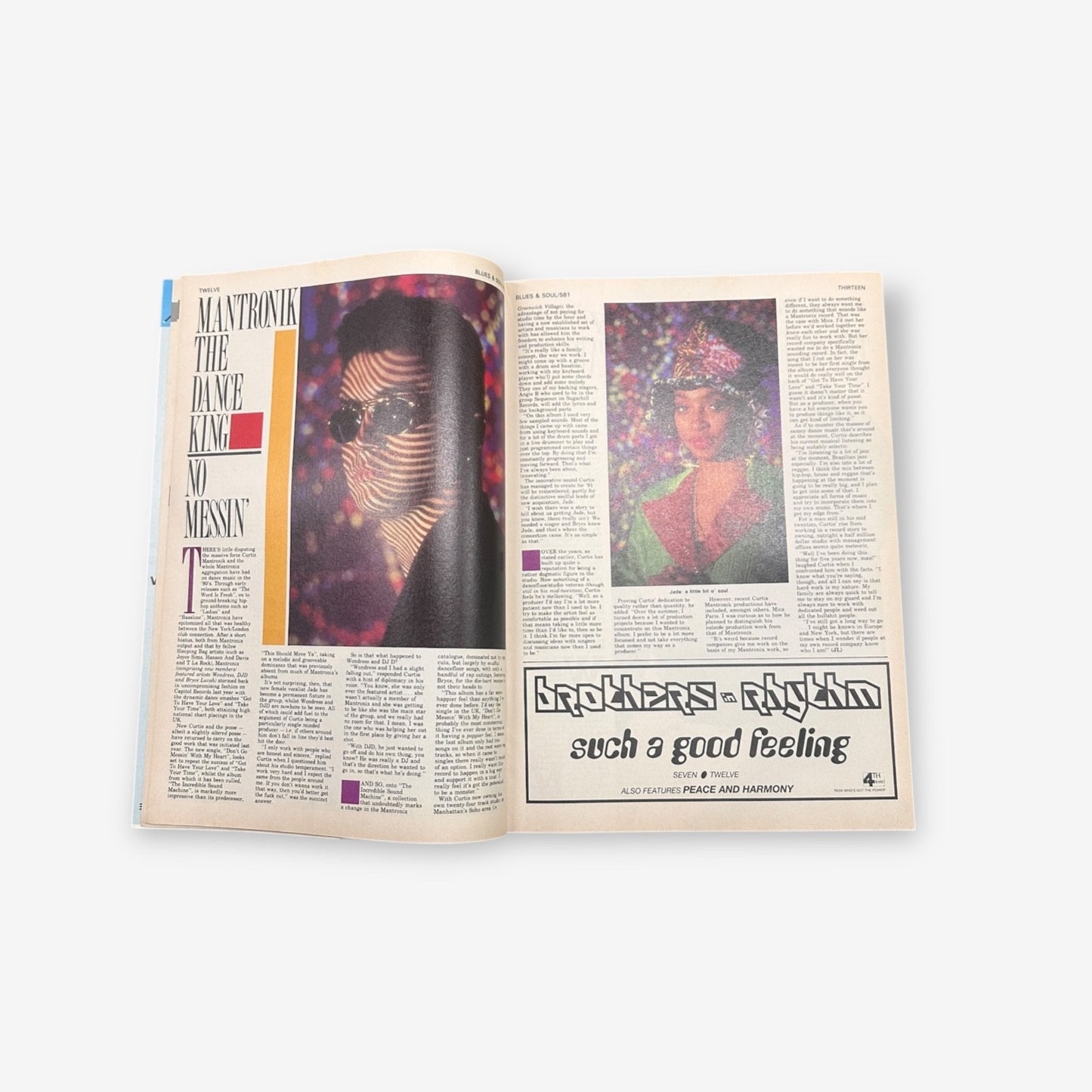 1991 Mantronix - Blues & Soul Magazine Issue 581