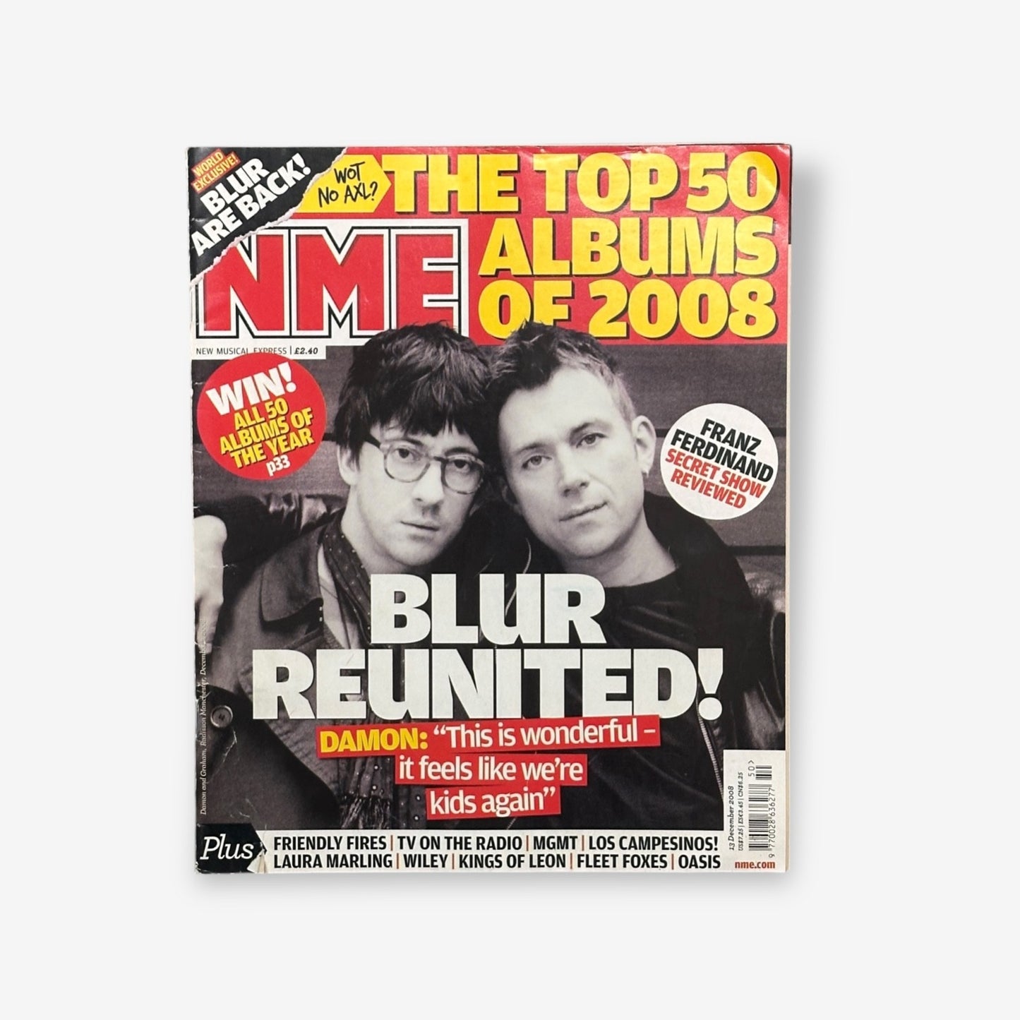 2008 Blur - Reunited! - NME Magazine