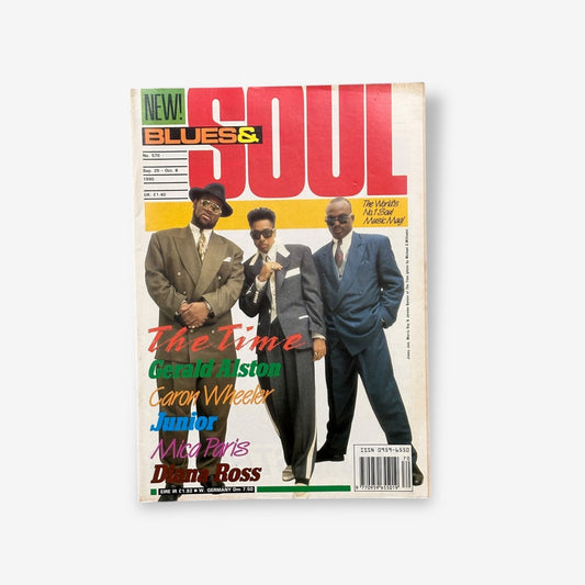 1990 The Time - Blues & Soul Magazine Issue 570