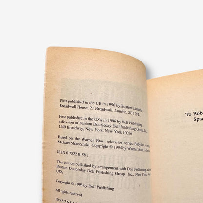 Babylon 5 - Book 5 - 1996 Paperback Book (Neal Barrett)