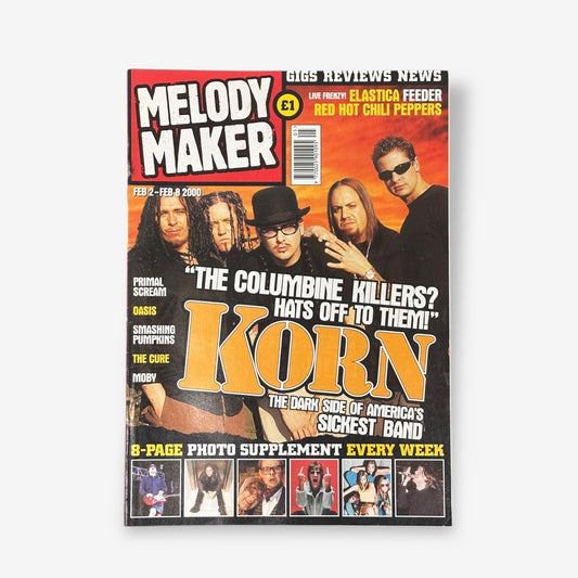 2000 Korn - The Dark Side Of Americas Sickest Band - Melody Maker Magazine