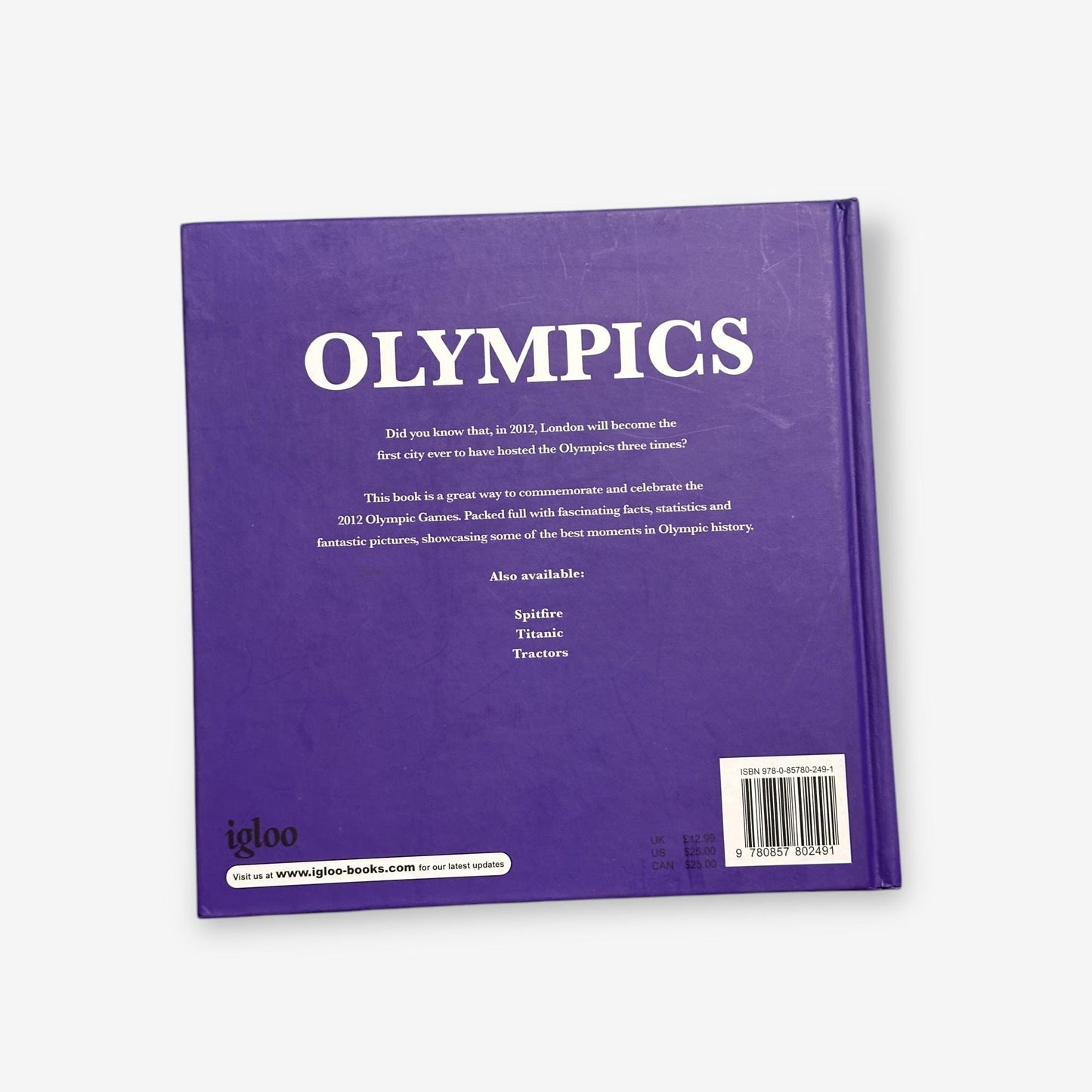 Olympics - A Fantastic, Factual Record Of An Epic Sporting Event 2011 Hardback Book (Jon Stroud)