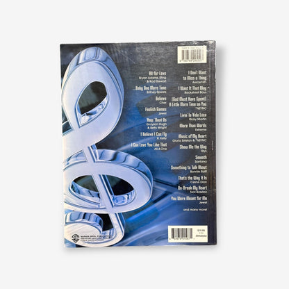 Ten Years Of Pop Music History - 1990-2000: Remembering The 90's - Paperback Music Sheet Book (C