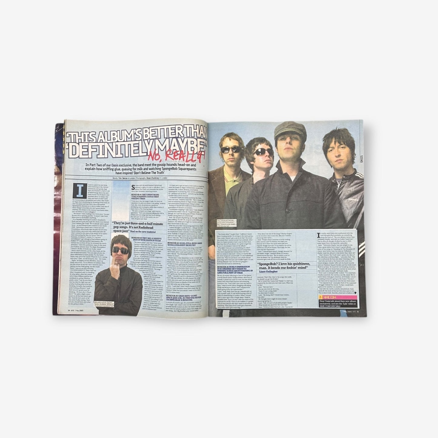 2005 The Killers - Face Your Questions - NME Magazine