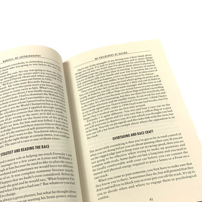 Nigel Mansel - My Autobiography (The People's Champion) 1995 Hardcover Book