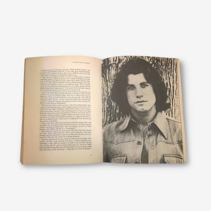 The John Travolta Scrapbook - 1976 Paperback Book (Suzanne Munshawer)