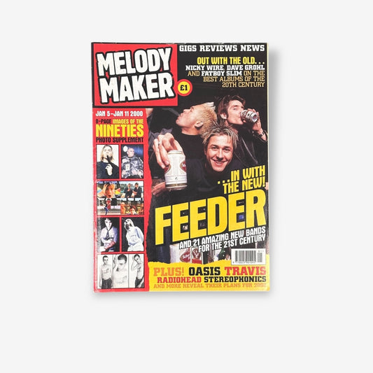 2000 Feeder - In With The New - Melody Maker Magazine