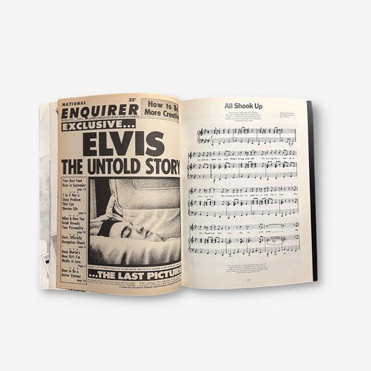 Elvis Aron Presley - The Memorial Album 1935-1977 Paperback Book (Pearce Marchbank) 1977