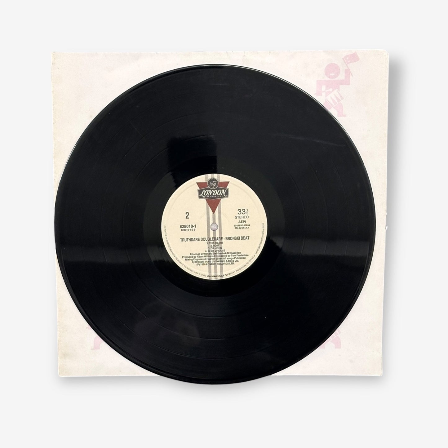 Bronski Beat - Truthdare Doubledare Vinyl Record 1986