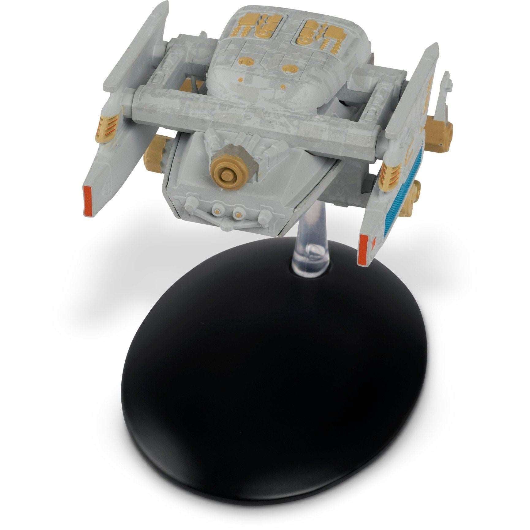 #140 Starfleet Federation Tug Starship Model Die Cast Ship (Eaglemoss / Star Trek)