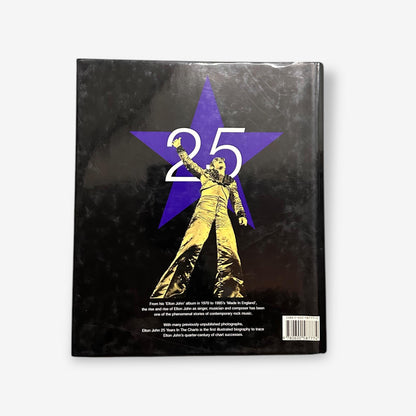 Elton John - 25 Years In The Charts - 1995 Hardback Book (John Tobler)