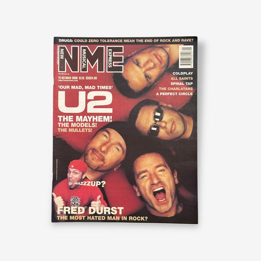 2000 U2 - The Mayhem! The Models! The Mullets!  - NME Magazine