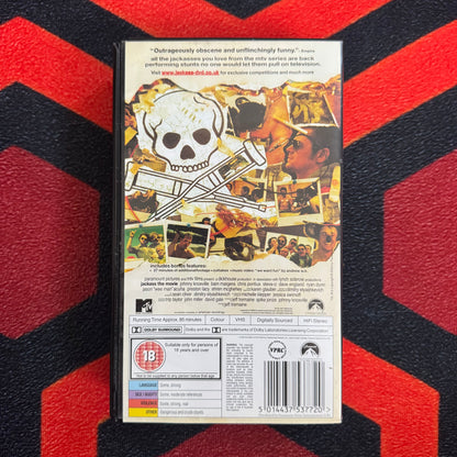 Jackass: The Movie VHS Video (2002) VHR5377