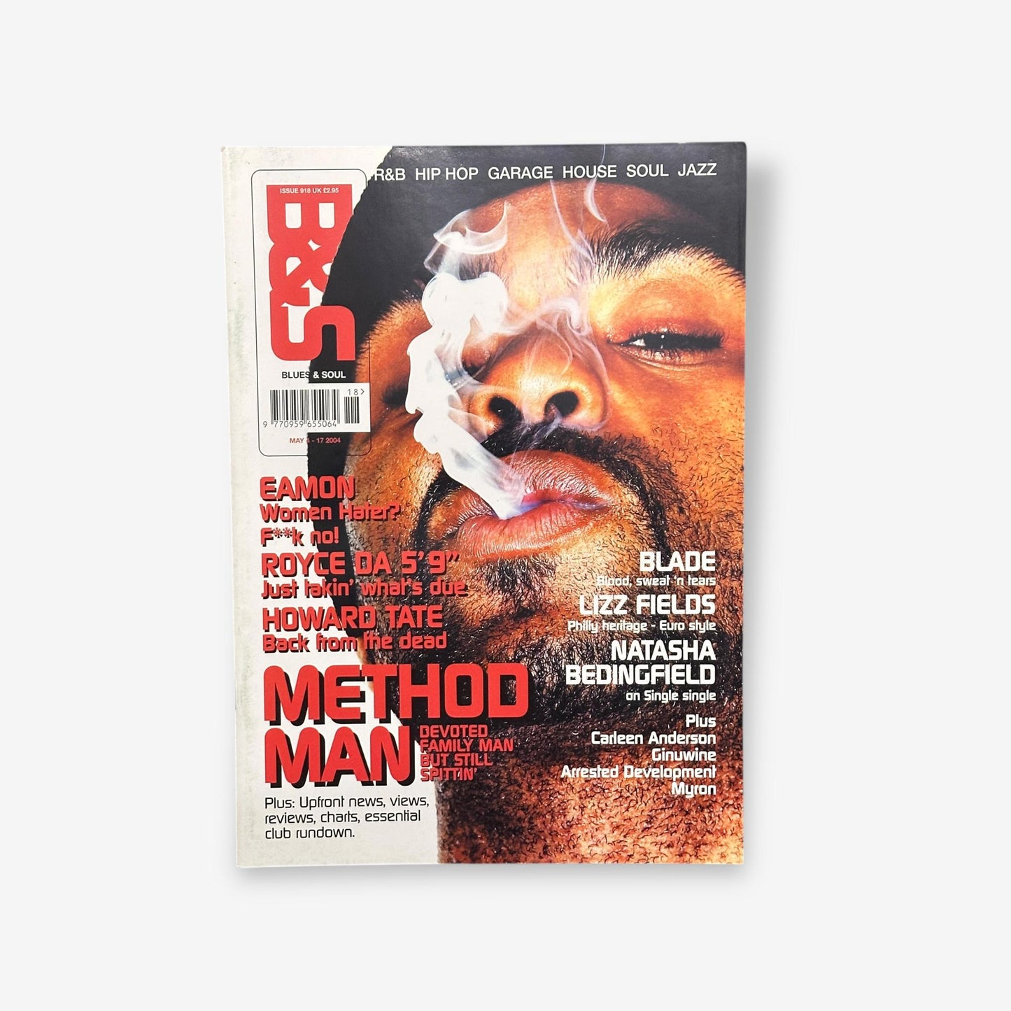 2004 Method Man - Devoted Family Man But Still Spittin&#39; - Blues & Soul Magazine Issue 918