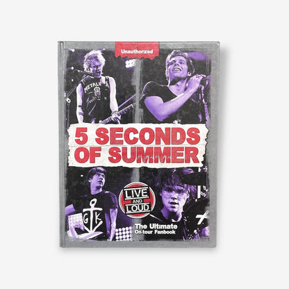 5 Seconds Of Summer - Live And Loud 2015 Hardback Book