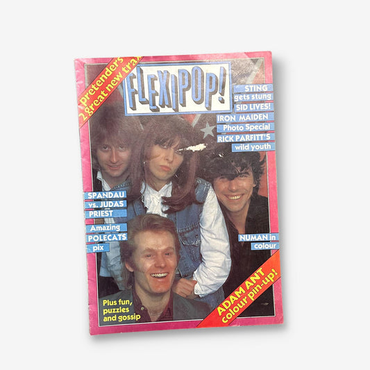 1981 The Pretenders - Flexipop! Magazine No. 6