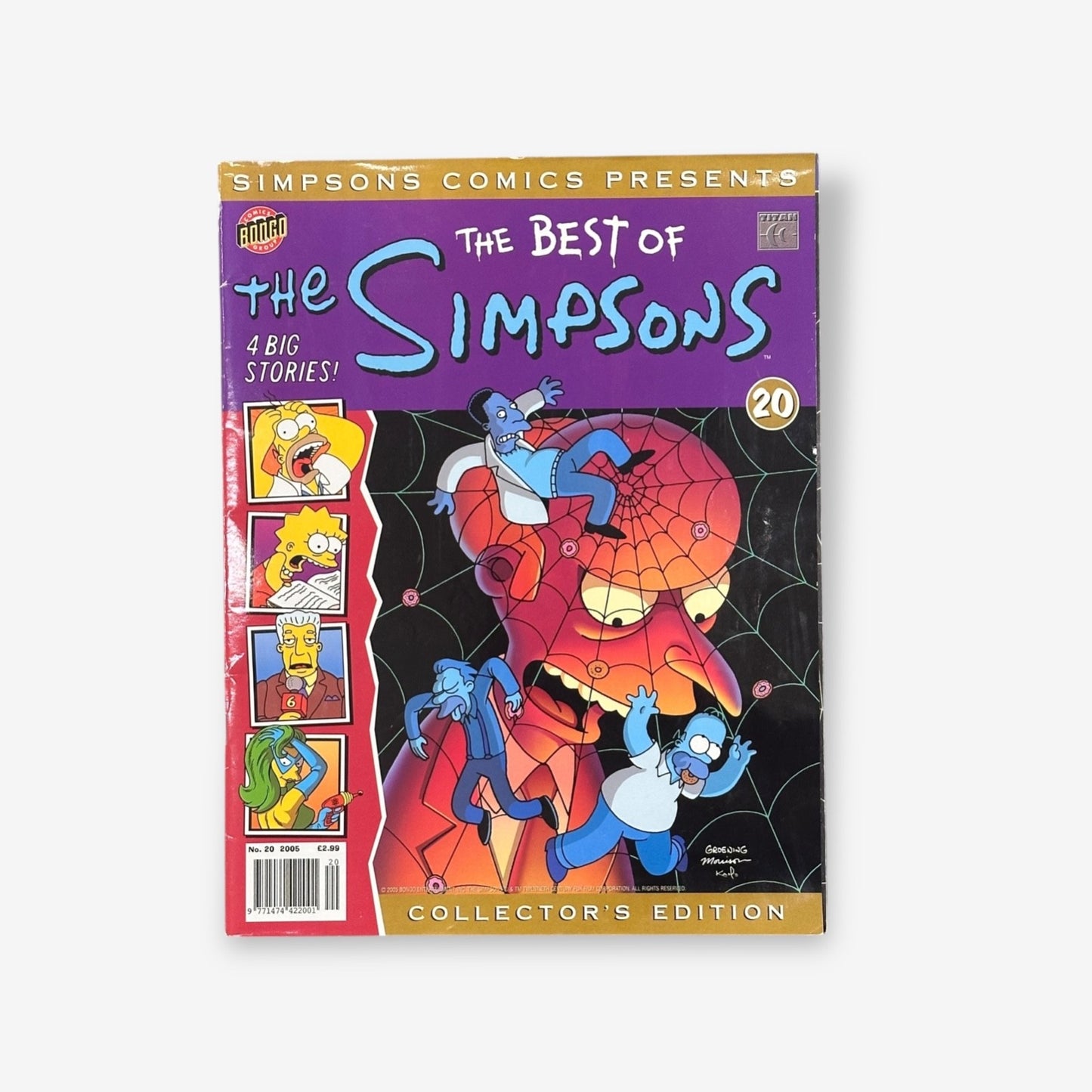 2005 The Best Of The Simpsons - Simpsons Comics Magazine Issue 20