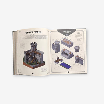 Minecraft - Medieval Fortress - Exploded Builds 2016 Hardback Book (Craig Jelley)