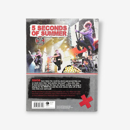 5 Seconds Of Summer - Live And Loud 2015 Hardback Book