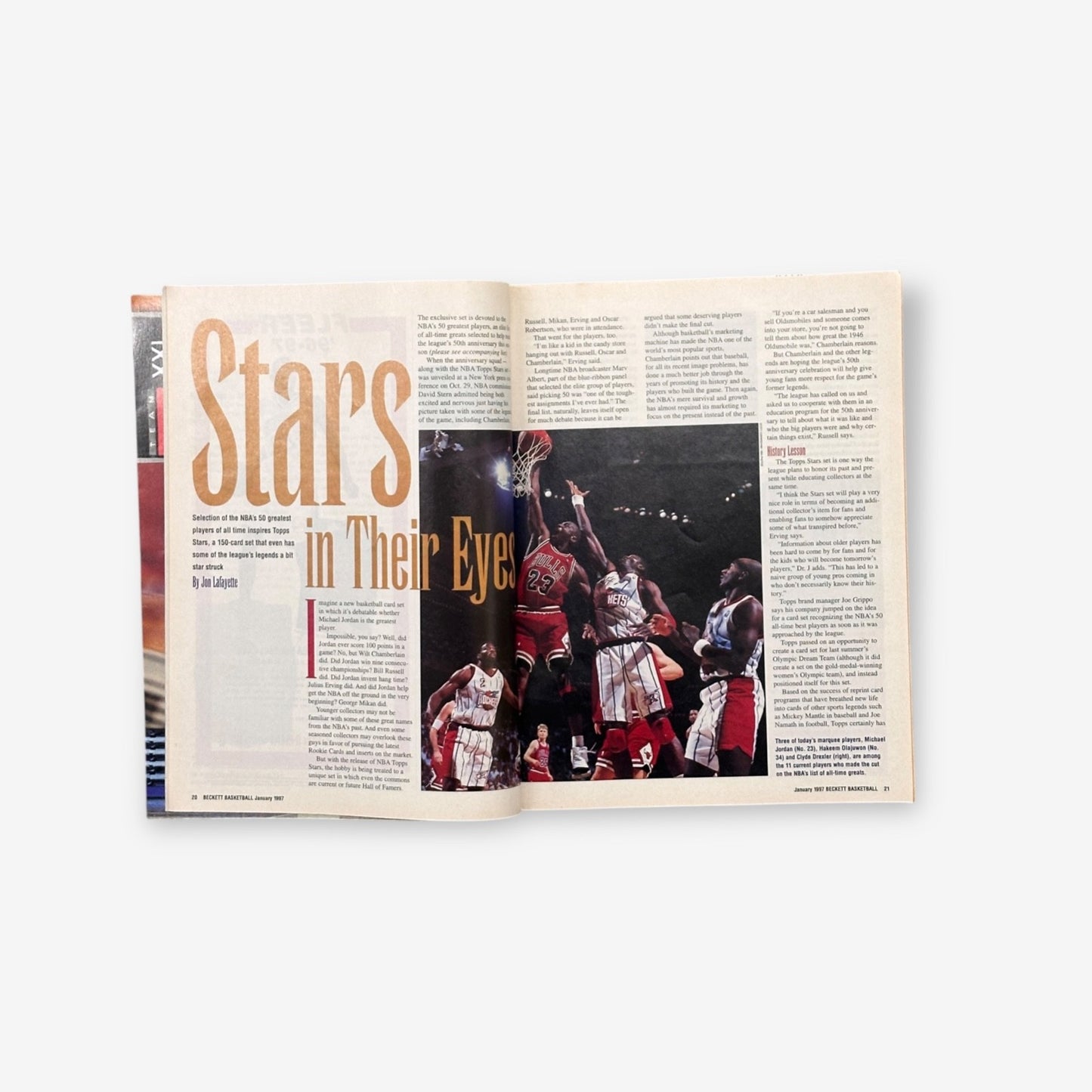 1997 Rockets - Preparing For Liftoff - Beckett Basketball Month #78