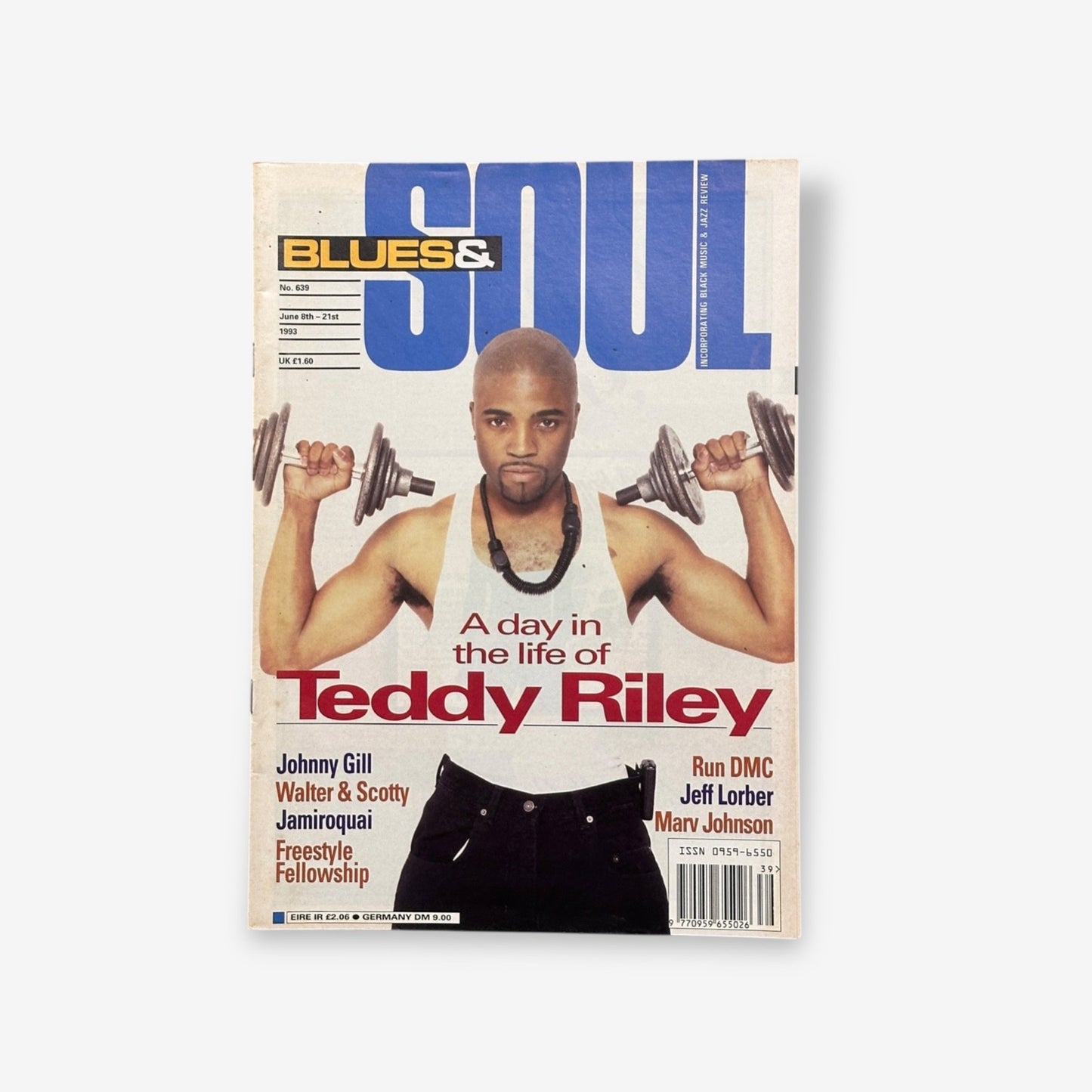 1993 Teddy Riley - Blues & Soul Magazine Issue 639