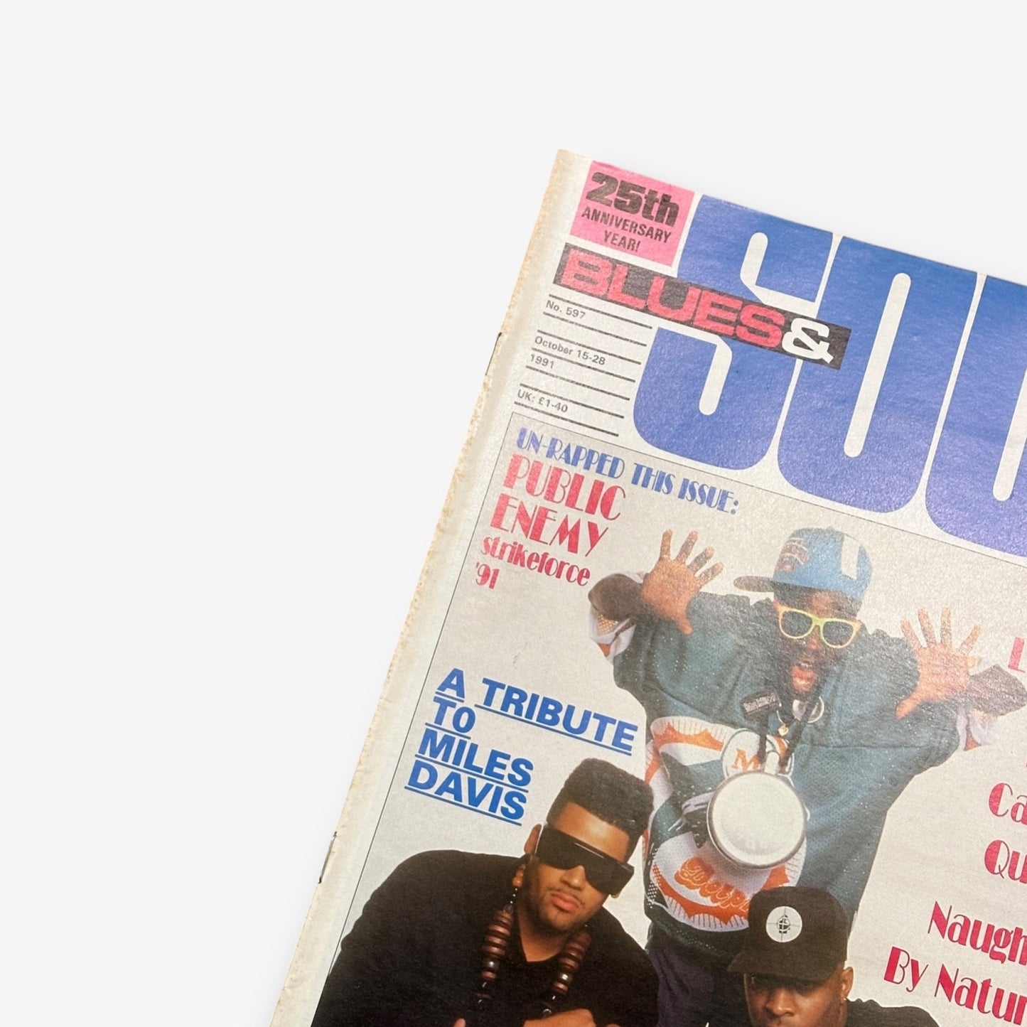 1991 Public Enemy - Blues & Soul Magazine Issue 597