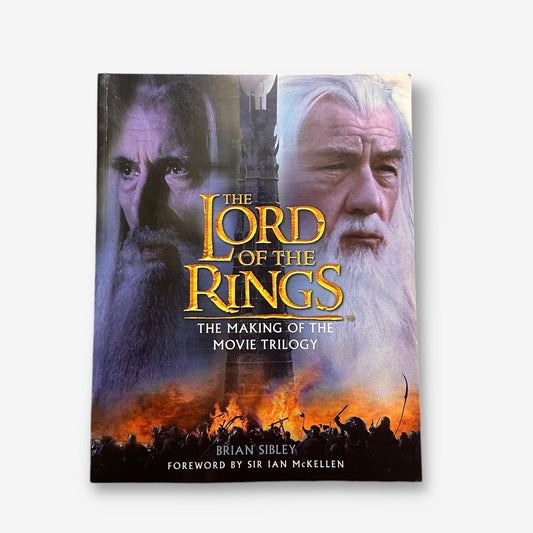 The Lord Of The Rings - The Making Of The Movie Trilogy - 2002 Paperback Book (Brian Sibley)