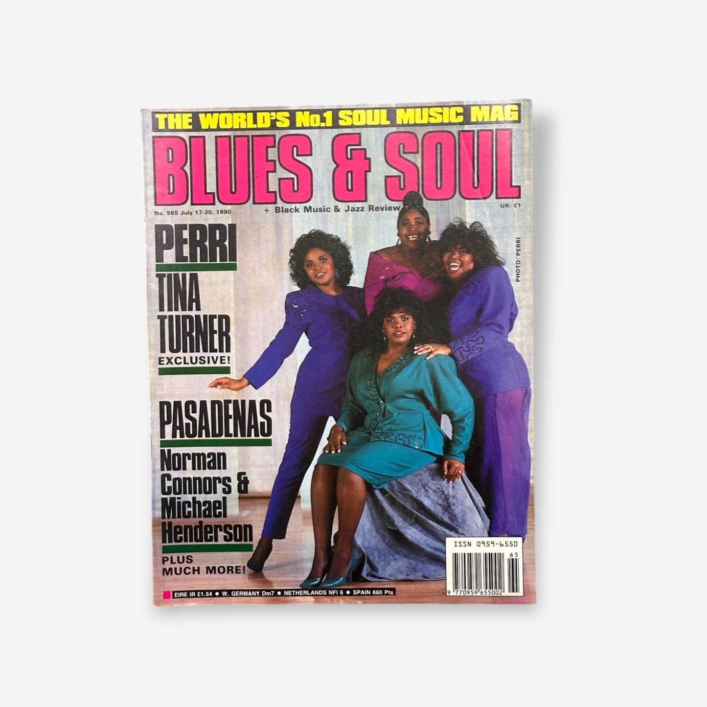 1990 Perri - Blues & Soul Magazine Issue 565