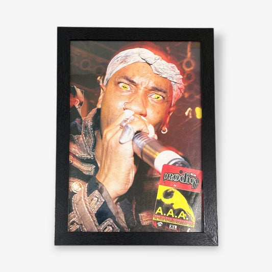 Framed Vox A4 Magazine Poster - Prodigy 1995