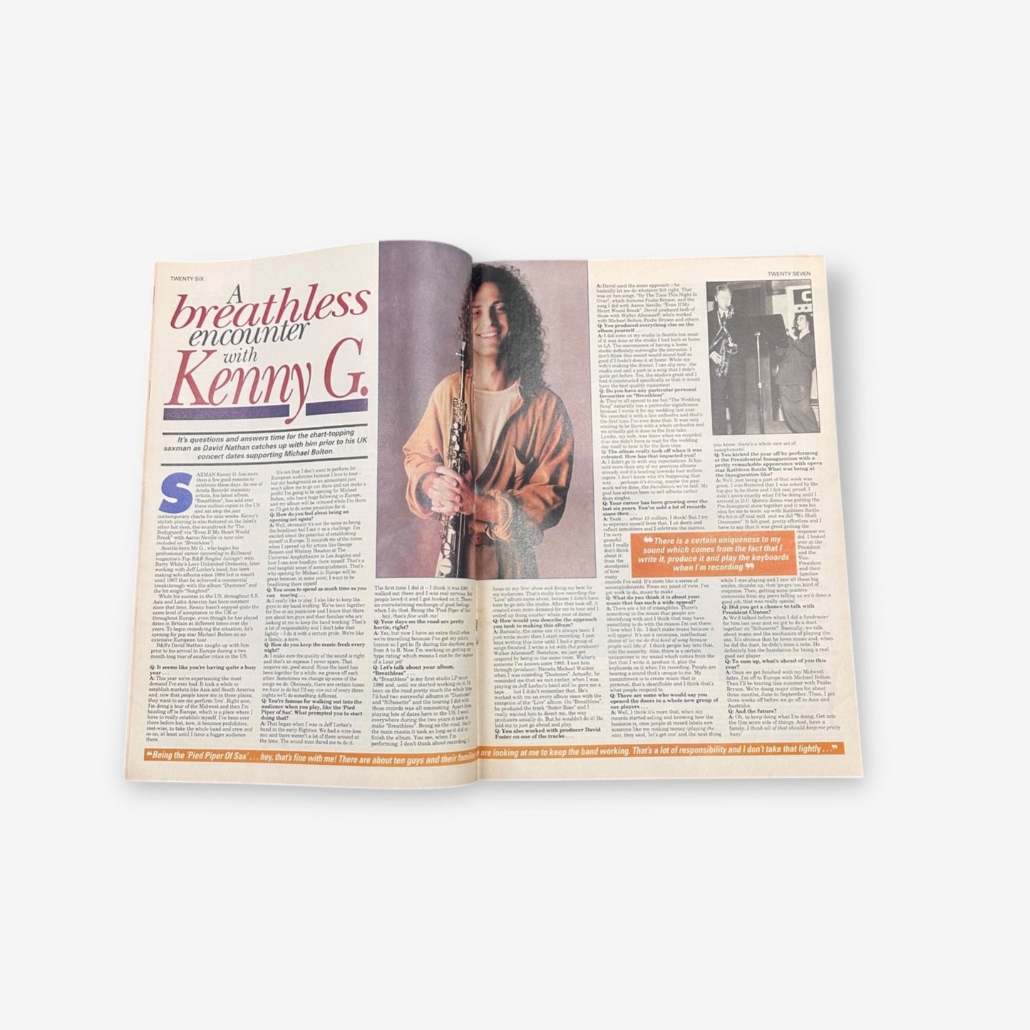 1993 Janet Jackson - Blues & Soul Magazine Issue 637