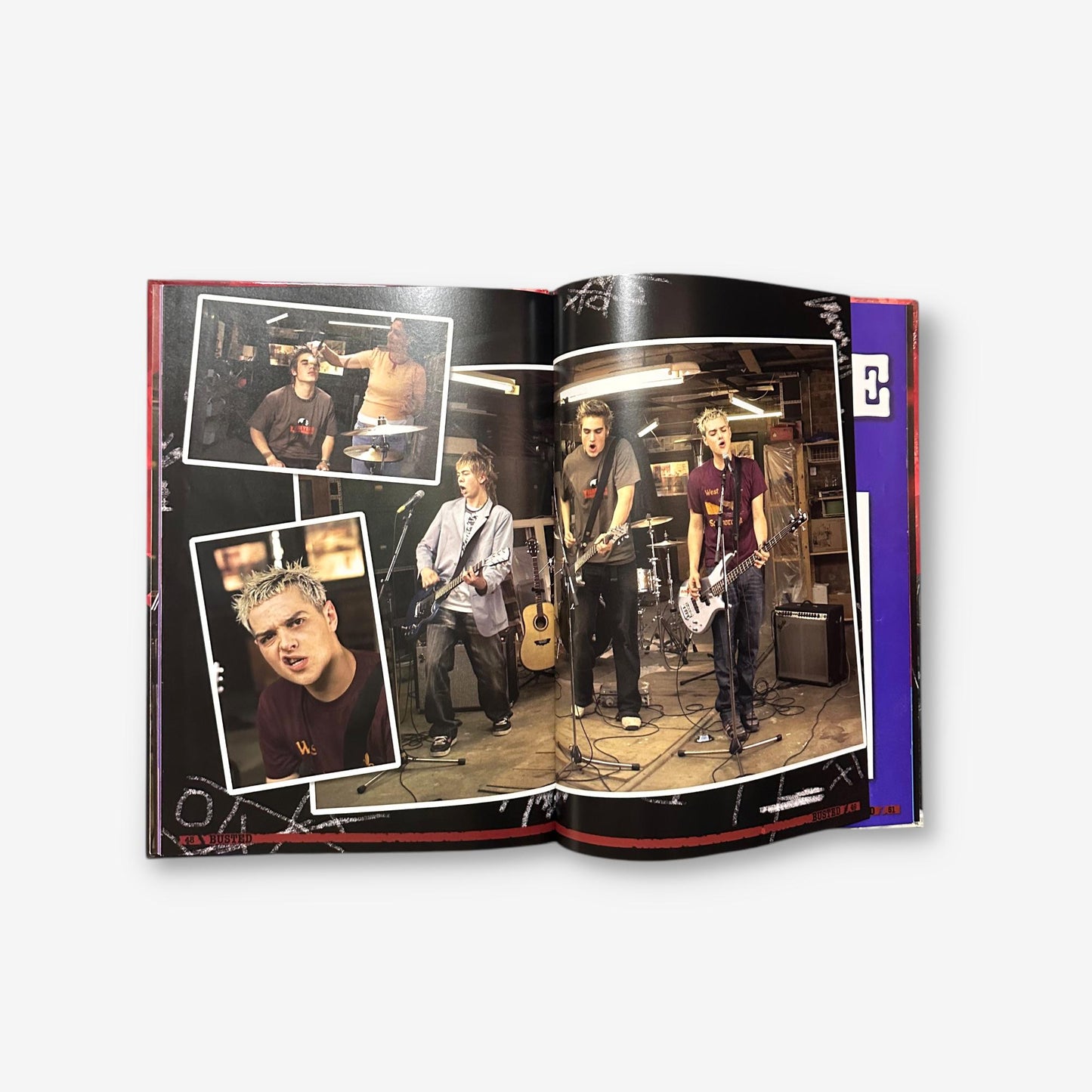 Busted - Annual 2005 Unofficial Hardback Book