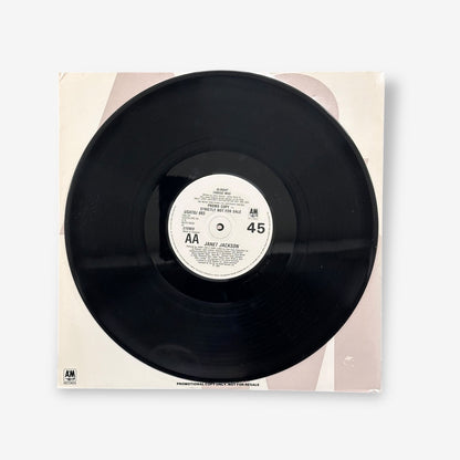 Janet Jackson - Alright (Promo) Vinyl Record 1990