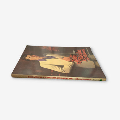 The John Travolta Scrapbook - 1976 Paperback Book (Suzanne Munshawer)
