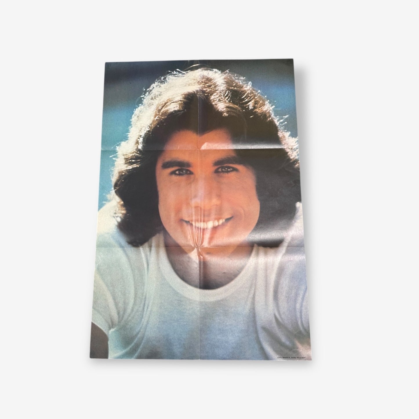 John Travolta - Sandy Vinyl Record With Poster 1978