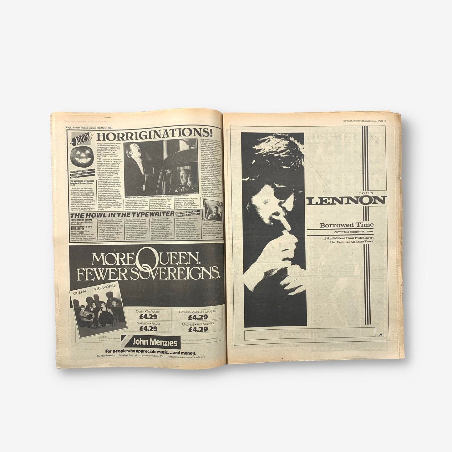 1984 Paul Weller - Long Hot Summit - NME Magazine