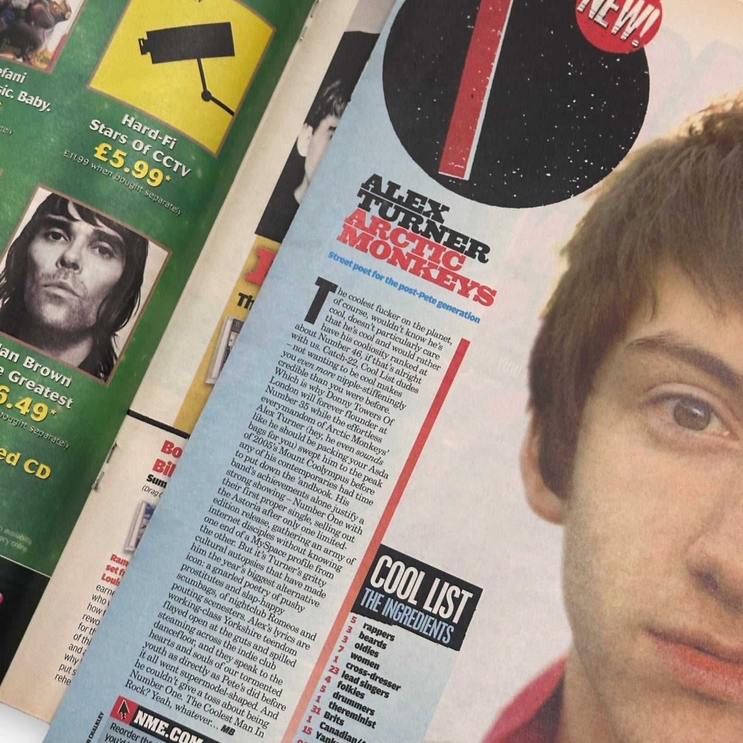 2005 The Cool List - Rock 'N' Rolls 50 Coolestr People Revealed - NME Magazine
