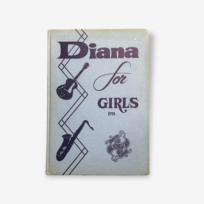 Diana For Girls Annual 1974 Hardback Book