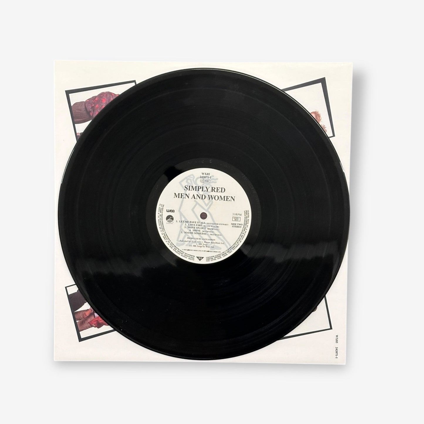 Simply Red - Men And Women Vinyl Record 1987