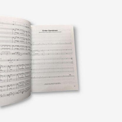 Best Of Metallica - Transcribed Full Scores - Guitar One Music Sheet Book - 2001 Paperback Book