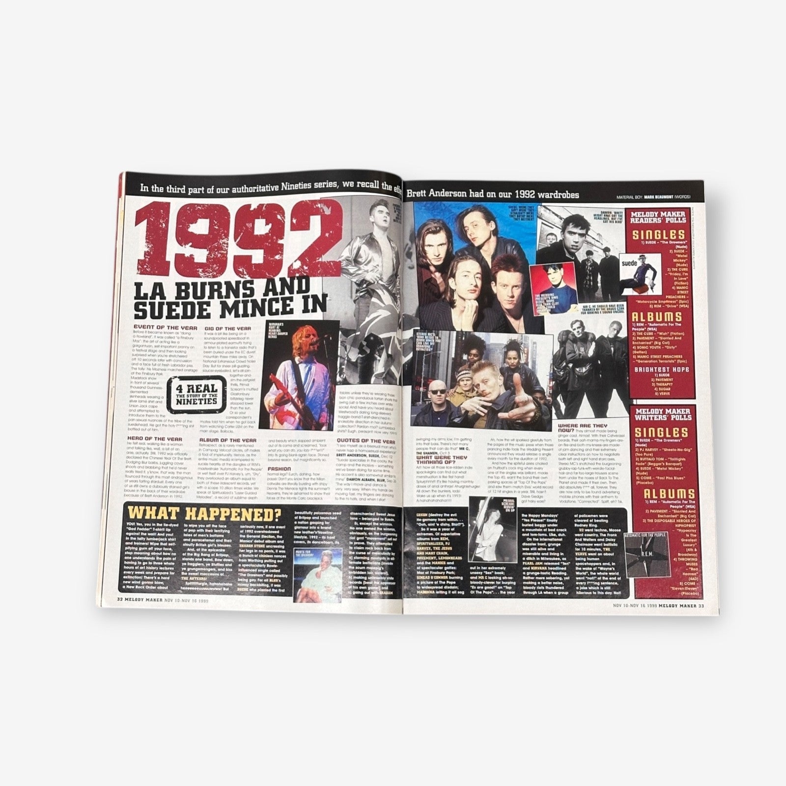 1999 Bond Issue - Live And Let Indie! - Melody Maker Magazine