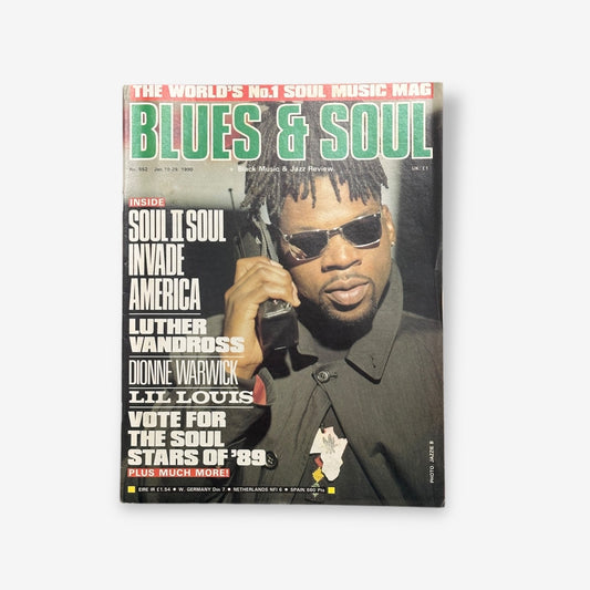 1990 Jazzie B - Blues & Soul Magazine Issue 552