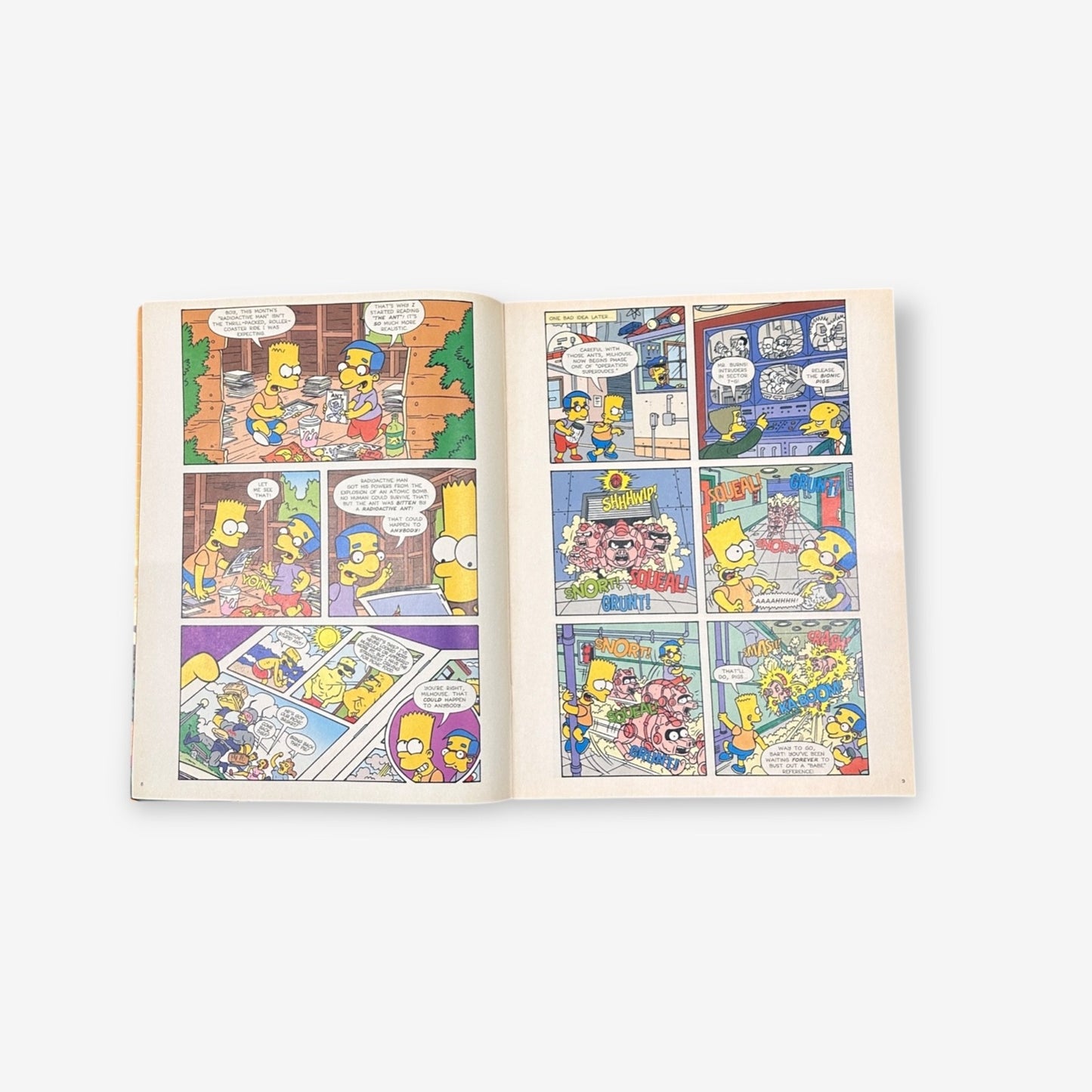 2004 Lard Lad Donuts - Simpsons Comics Magazine Issue 93