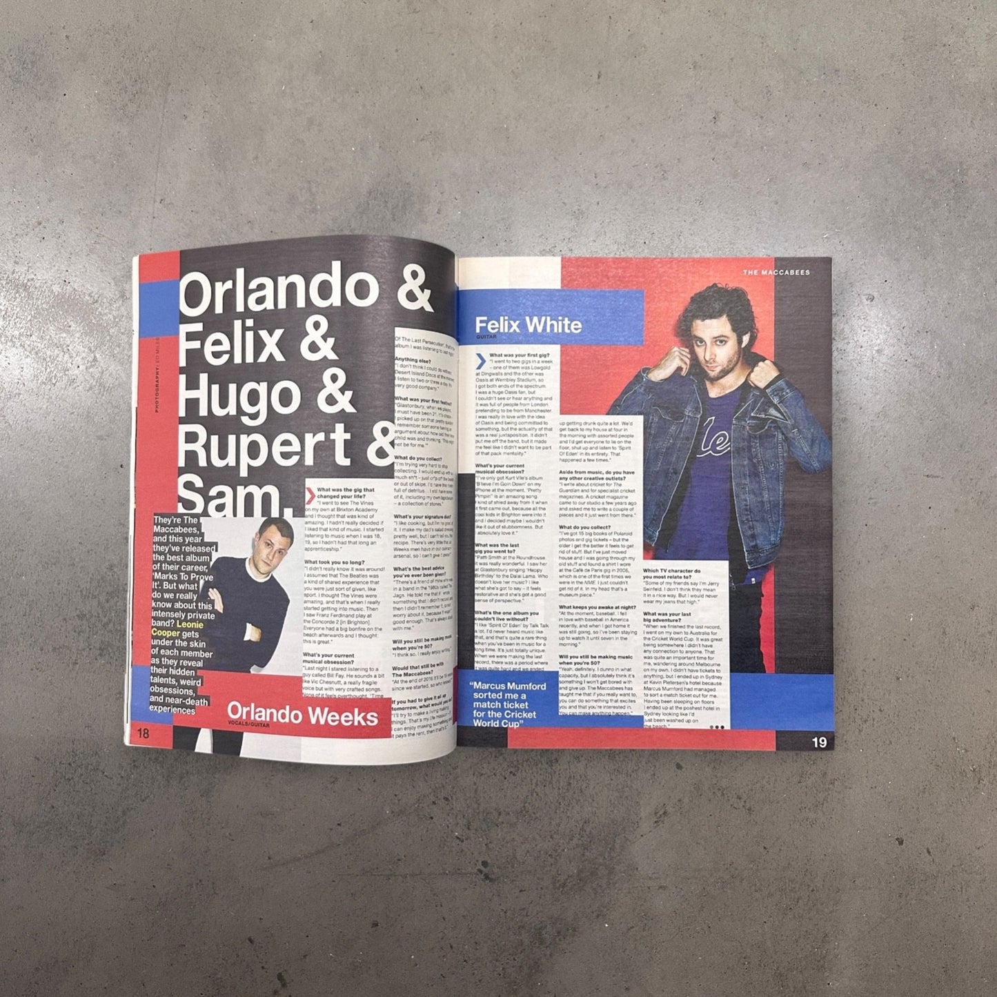 2015 The Maccabees - Get Intimate With Britains Biggest Cult Band - NME Magazine