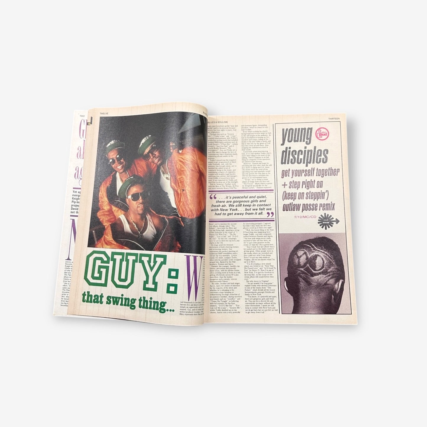 1991 GUY - Blues & Soul Magazine Issue 596