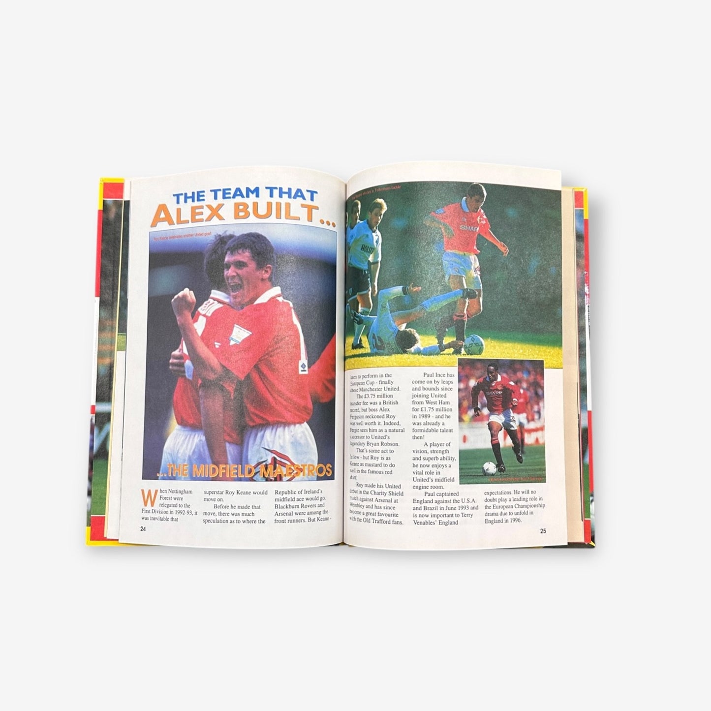 Manchester United Special Hardback Book (Laurence Anthony) 1994