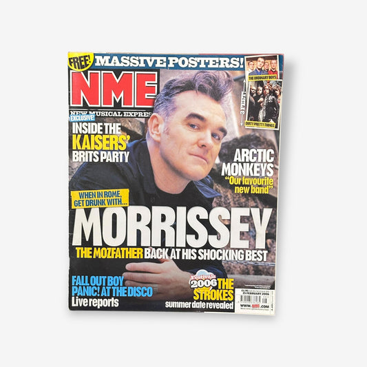 2006 Morrissey - The Mozfather Back At His Shocking Best - NME Magazine