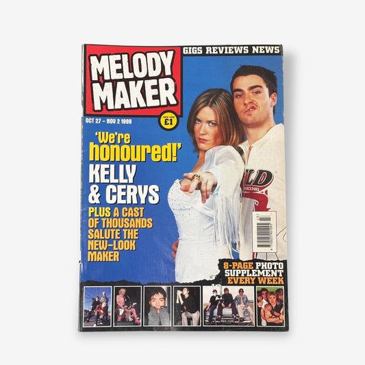 1999 Kelly & Cerys - We're Honoured - Melody Maker Magazine